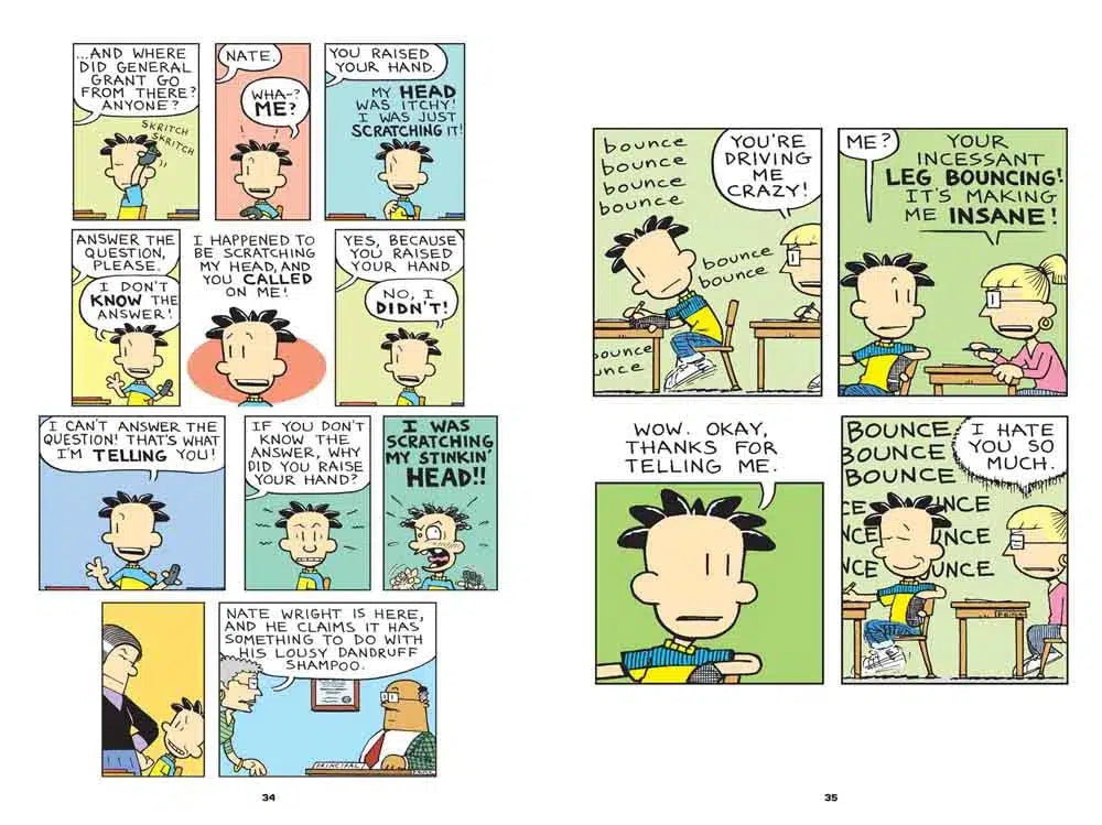Big Nate Comic Strip #27 Release the Hounds! (Lincoln Peirce)-Fiction: 幽默搞笑 Humorous-買書書 BuyBookBook