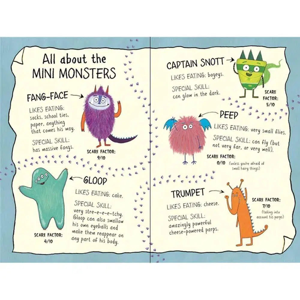 Billy and the Mini Monsters #01 Monsters in the Dark (Paperback) (Zanna Davidson) Usborne
