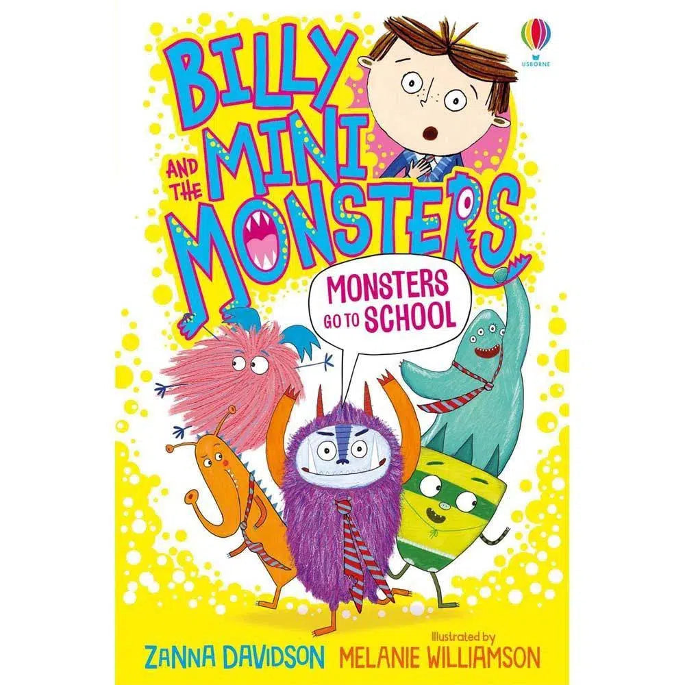 billy and the mini monsters usborne Monsters go to School