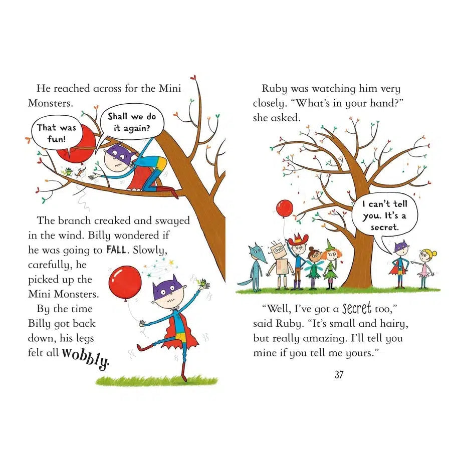 Billy and the Mini Monsters #05 Monsters go to a Party (Paperback) (Zanna Davidson) Usborne