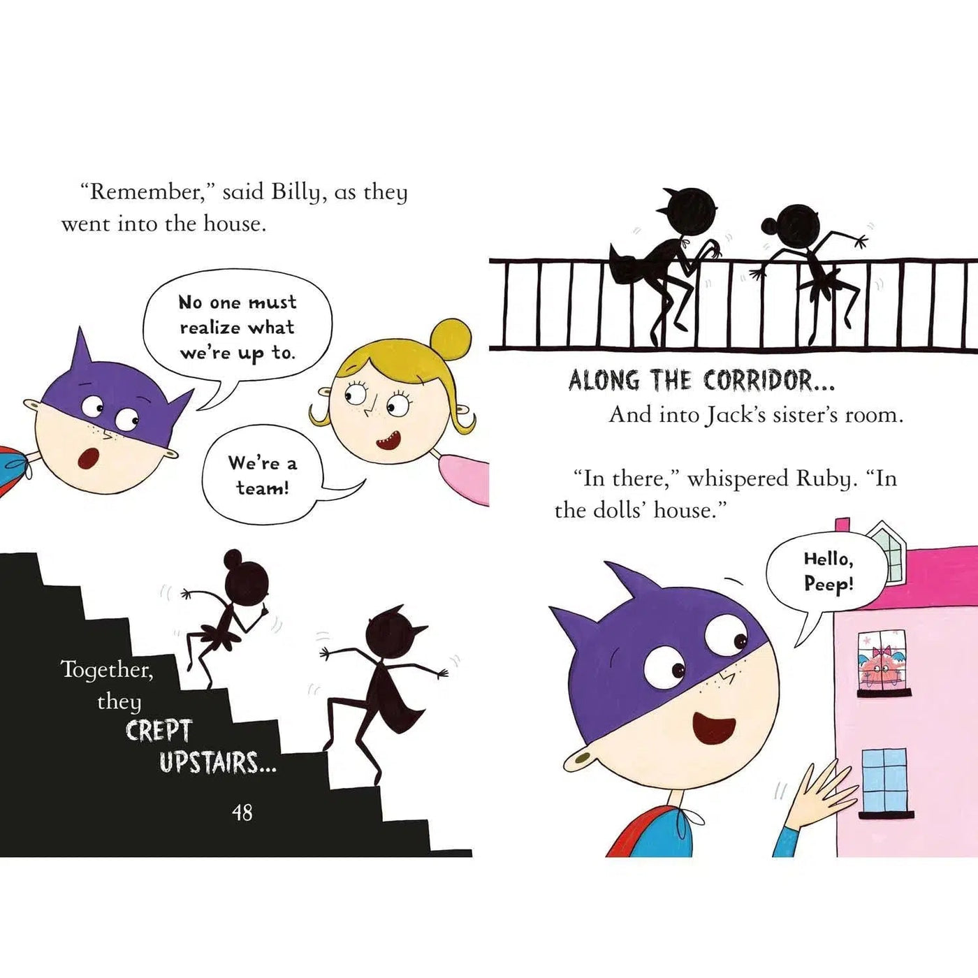 Billy and the Mini Monsters #05 Monsters go to a Party (Paperback) (Zanna Davidson) Usborne