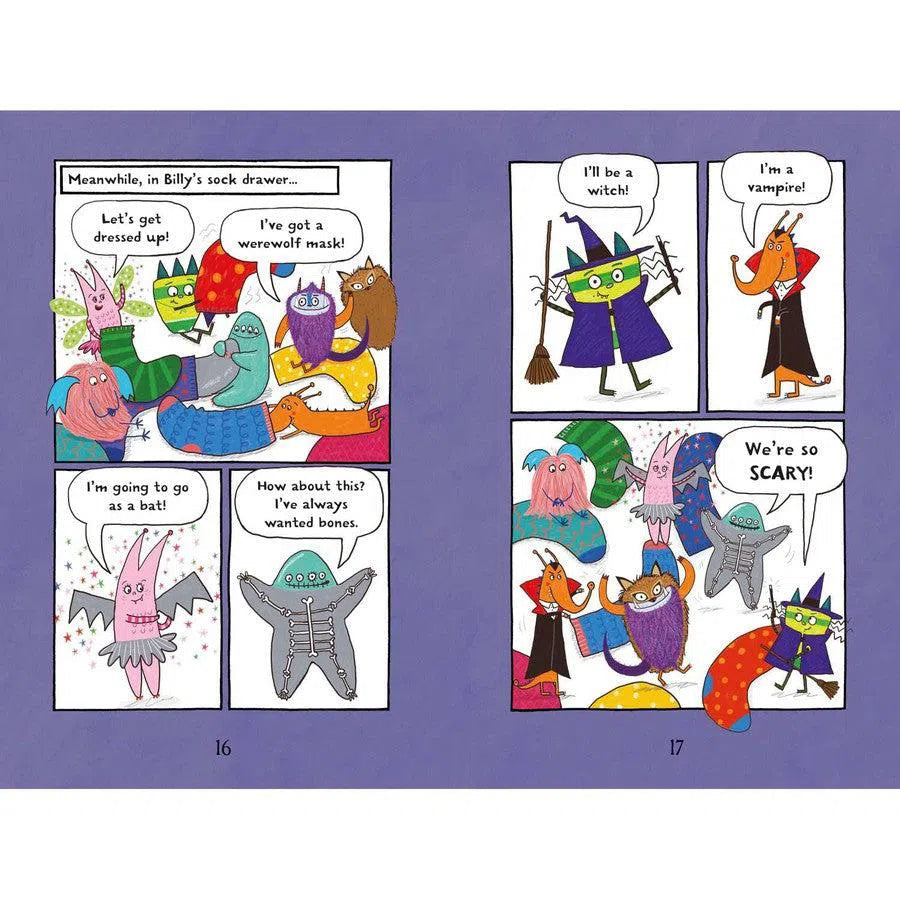 Billy and the Mini Monsters #08 Monsters at Halloween (Paperback) (Zanna Davidson) Usborne