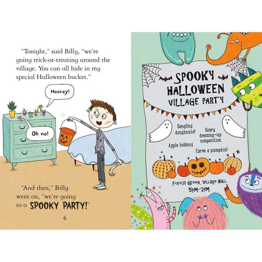Billy and the Mini Monsters #08 Monsters at Halloween (Paperback) (Zanna Davidson) Usborne