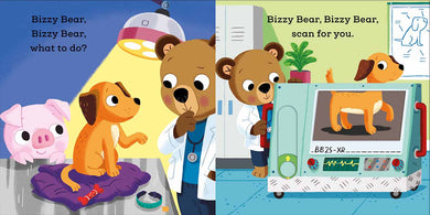 Bizzy Bear - Vet's Clinic (Board Book with QR Code Audio) - 買書書 BuyBookBook