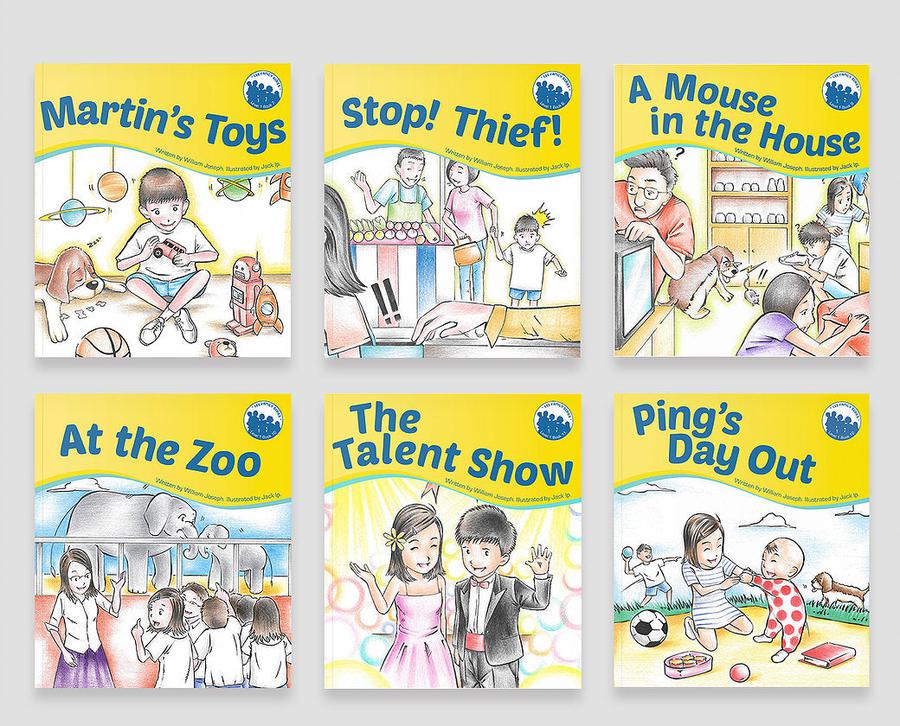 Lee Family Series Level 1 Bundle-Children’s Educational: general-買書書 BuyBookBook