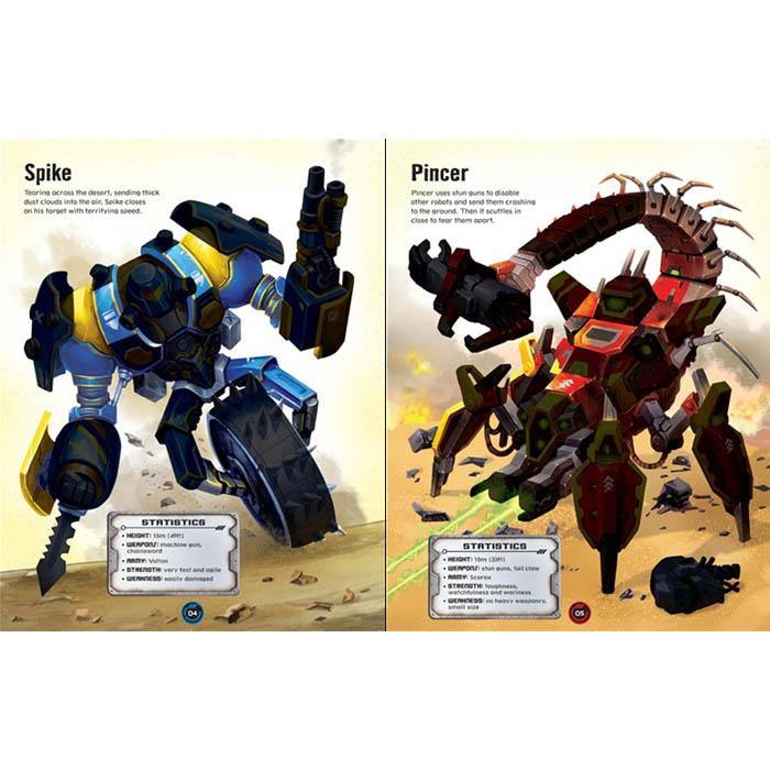 Build your own robots sticker book Usborne
