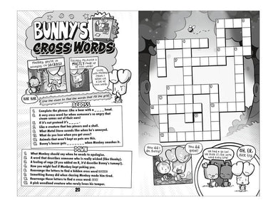Bunny vs Monkey: The Whopping World of Puzzles-Children’s / Teenage general interest: Hobbies/ quizzes/ toys and games-買書書 BuyBookBook