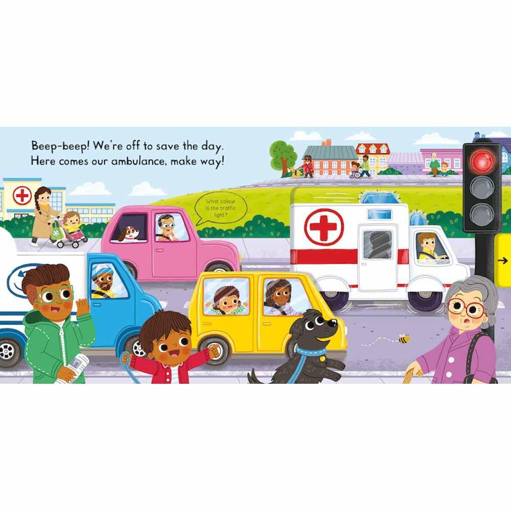 Busy Ambulance (Board Book) Campbell