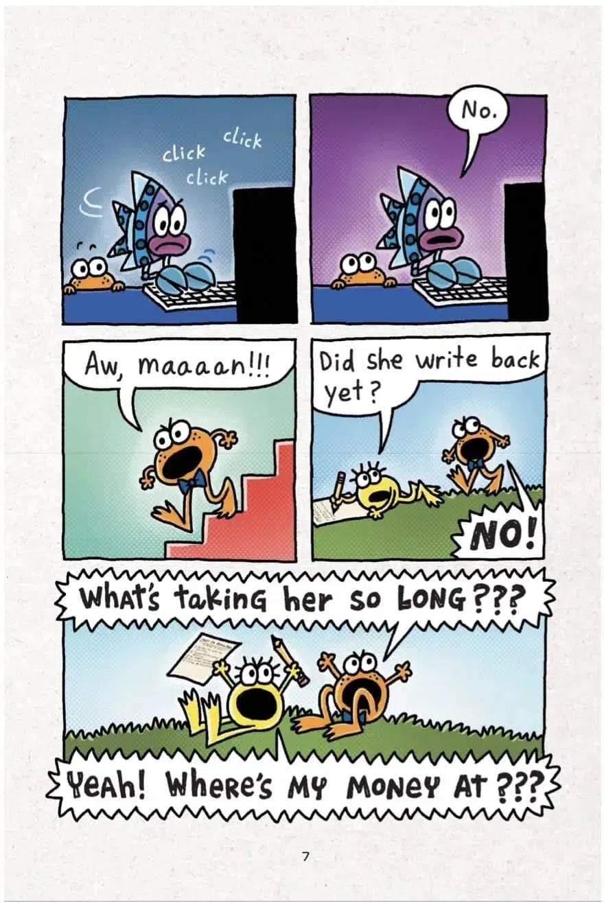 Cat Kid Comic Club (正版) #03 On Purpose (Hardback) (Dav Pilkey) Scholastic