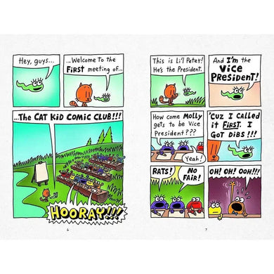 Cat Kid Comic Club (正版) (Paperback) (Dav Pilkey) Scholastic