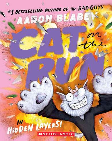 Cat on the Run Episode 3 Hidden Layers! (Aaron Blabey)-Children’s picture books-買書書 BuyBookBook