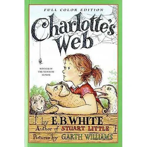 Charlotte's Web (Full Color) (Paperback)(E. B. White) Harpercollins US