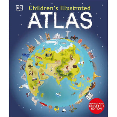 Children's Illustrated Atlas-Children’s / Teenage reference material-買書書 BuyBookBook