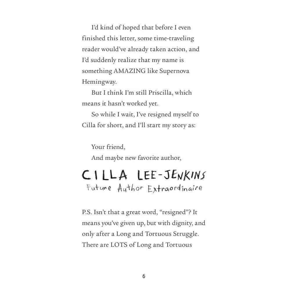 Cilla Lee-Jenkins #01 Future Author Extraordinaire Macmillan US