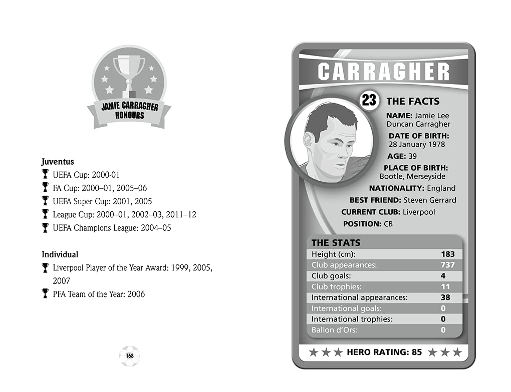Classic Football Heroes - Carragher (Matt & Tom Oldfield)-Nonfiction: 人物傳記 Biography-買書書 BuyBookBook