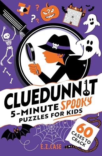 Cluedunnit: 5-minute Spooky Puzzles for Kids-Children’s / Teenage general interest: Hobbies/ quizzes/ toys and games-買書書 BuyBookBook