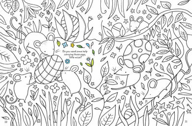 Colouring Book Easter with Rub Downs (Usborne Mini) Usborne