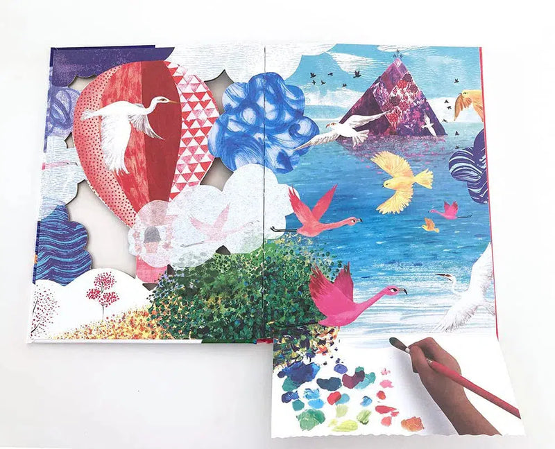 Colours, Colours Everywhere (Julia Donaldson)-Activity: 繪畫貼紙 Drawing & Sticker-買書書 BuyBookBook