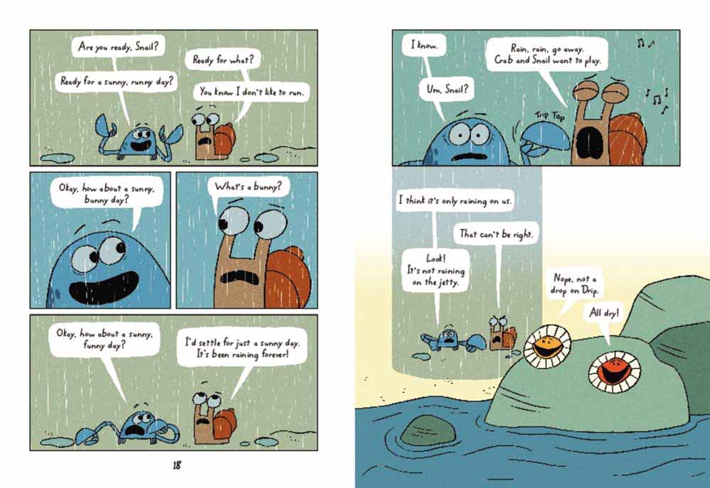 Crab and Snail #01 The Invisible Whale-Fiction: 橋樑章節 Early Readers-買書書 BuyBookBook