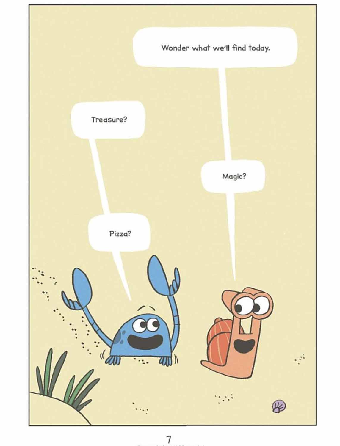 Crab and Snail #02 The Tidal Pool of Cool-Fiction: 橋樑章節 Early Readers-買書書 BuyBookBook
