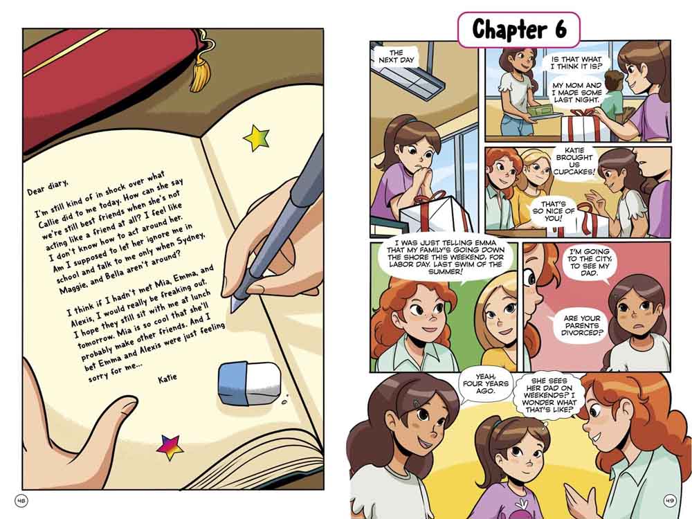Cupcake Diaries #01, Katie and the Cupcake Cure-Fiction: 幽默搞笑 Humorous-買書書 BuyBookBook