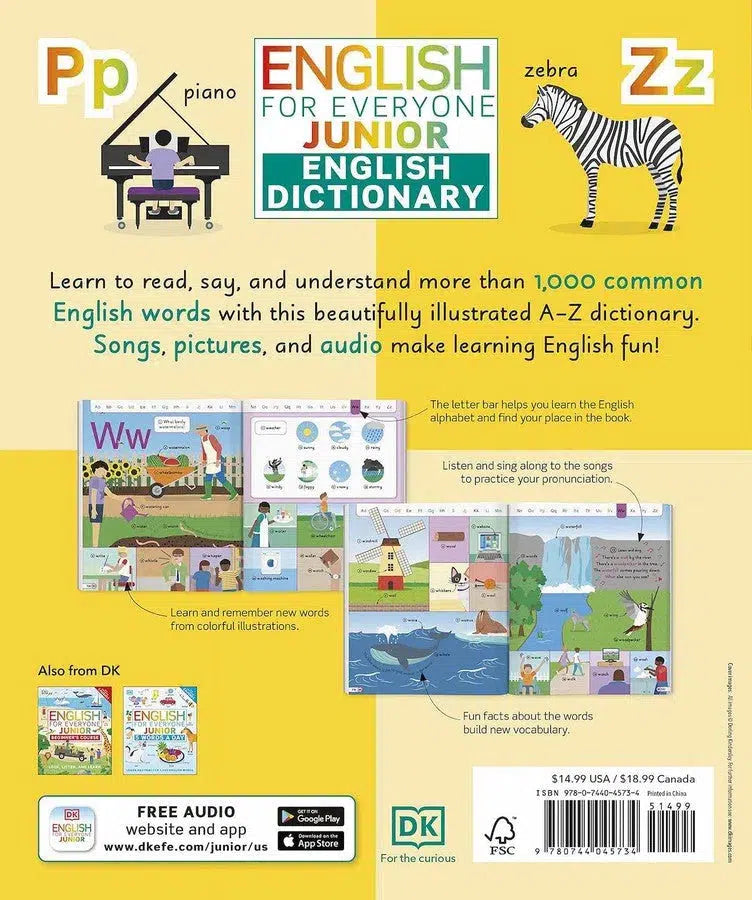 English for Everyone Junior English Dictionary-Children’s / Teenage reference material-買書書 BuyBookBook