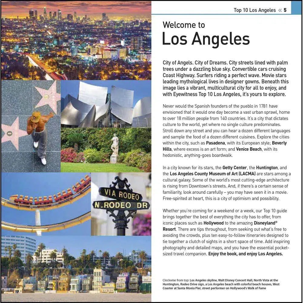 DK Eyewitness Travel - Top 10 Los Angeles (Paperback) DK UK