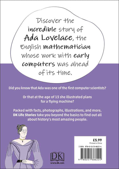 DK Life Stories - Ada Lovelace - 買書書 BuyBookBook