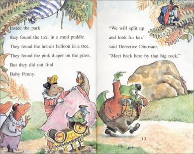 ICR: Detective Dinosaur Lost and Found (I Can Read! L2)-Fiction: 橋樑章節 Early Readers-買書書 BuyBookBook