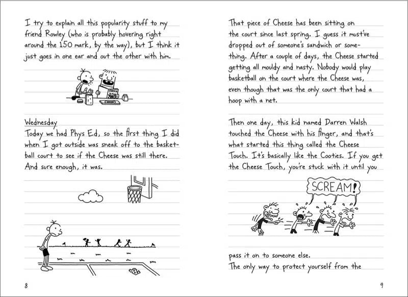 Diary of a Wimpy Kid #01 (Jeff Kinney) - 買書書 BuyBookBook