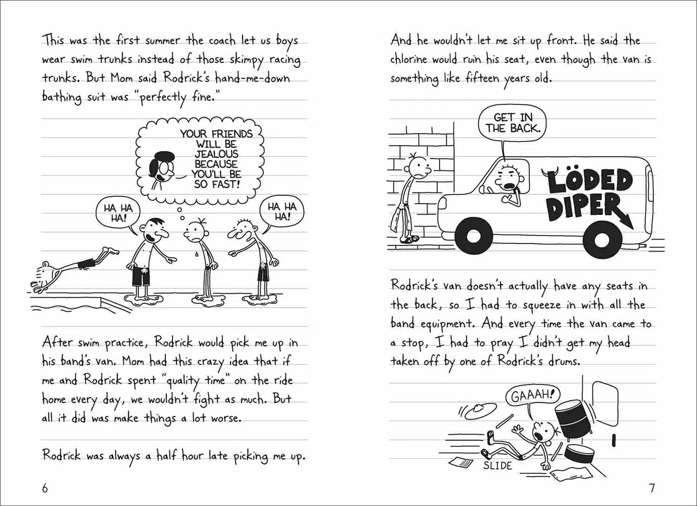 Diary of a Wimpy Kid #02 Rodrick Rules (Jeff Kinney)-Fiction: 幽默搞笑 Humorous-買書書 BuyBookBook