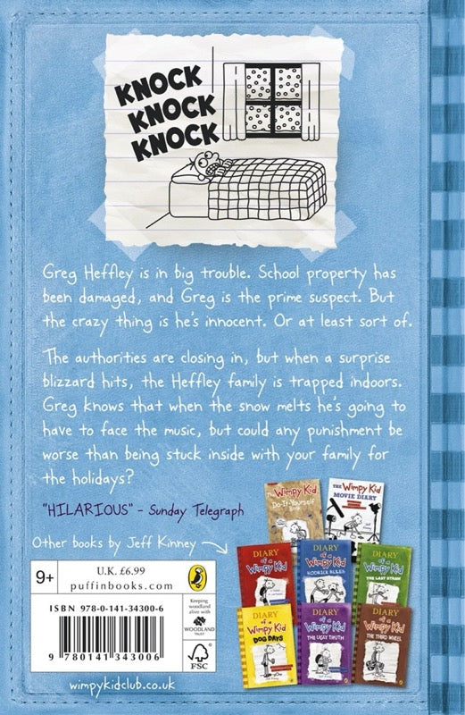 Diary of a Wimpy Kid #06 Cabin Fever (Jeff Kinney) - 買書書 BuyBookBook