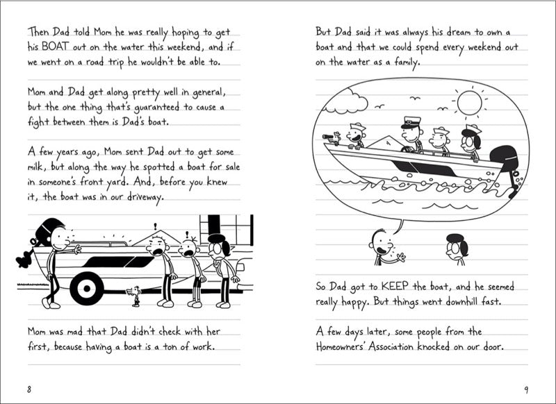 Diary of a Wimpy Kid #09 The Long Haul (Jeff Kinney) - 買書書 BuyBookBook