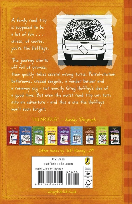 Diary of a Wimpy Kid #09 The Long Haul (Jeff Kinney) - 買書書 BuyBookBook