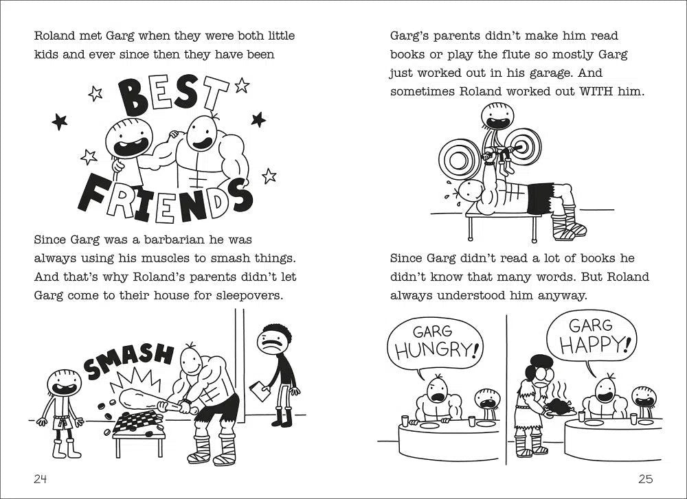 Diary of an Awesome Friendly Kid #02 Rowley Jefferson's Awesome Friendly Adventure (Jeff Kinney)(UK)-Fiction: 幽默搞笑 Humorous-買書書 BuyBookBook