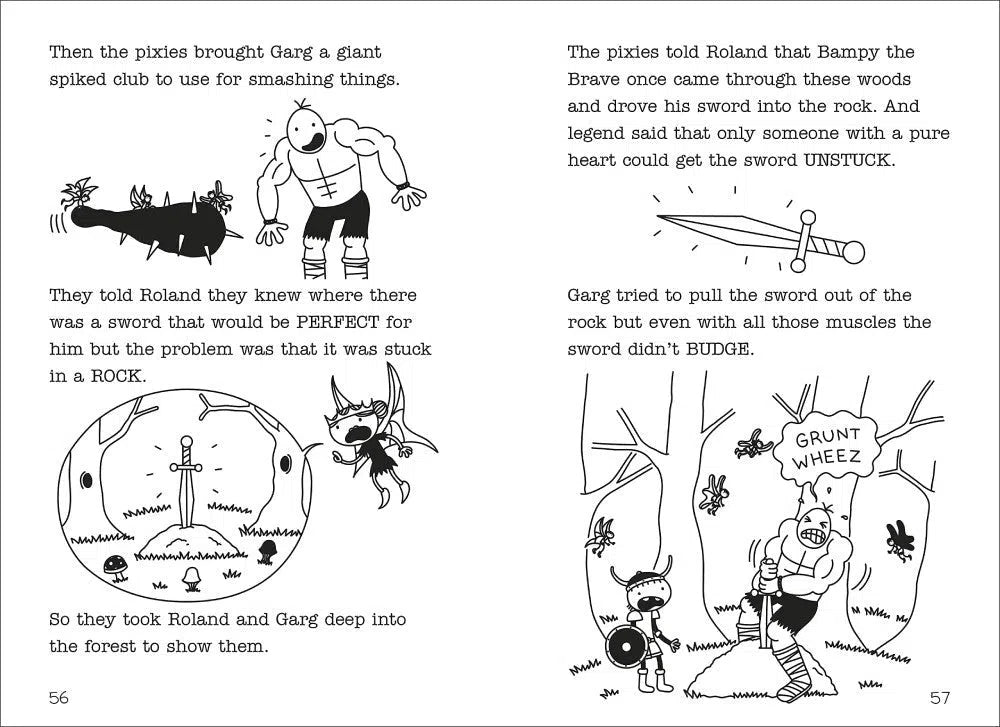 Diary of an Awesome Friendly Kid #02 Rowley Jefferson's Awesome Friendly Adventure (Jeff Kinney)(UK)-Fiction: 幽默搞笑 Humorous-買書書 BuyBookBook