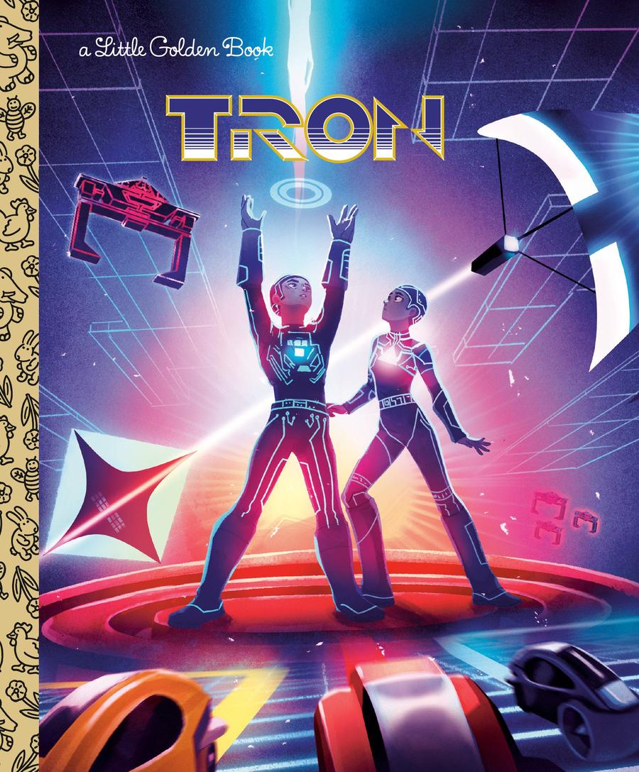 Disney Tron Little Golden Book-Children’s / Teenage fiction: General and modern fiction-買書書 BuyBookBook