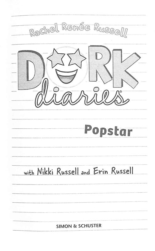 Dork Diaries #03 Pop Star (Rachel Renee Russell)-Fiction: 幽默搞笑 Humorous-買書書 BuyBookBook