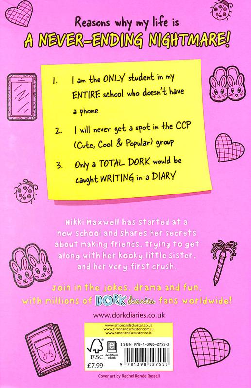 Dork Diaries #01 Dork Diaries (Rachel Renee Russell)-Fiction: 幽默搞笑 Humorous-買書書 BuyBookBook