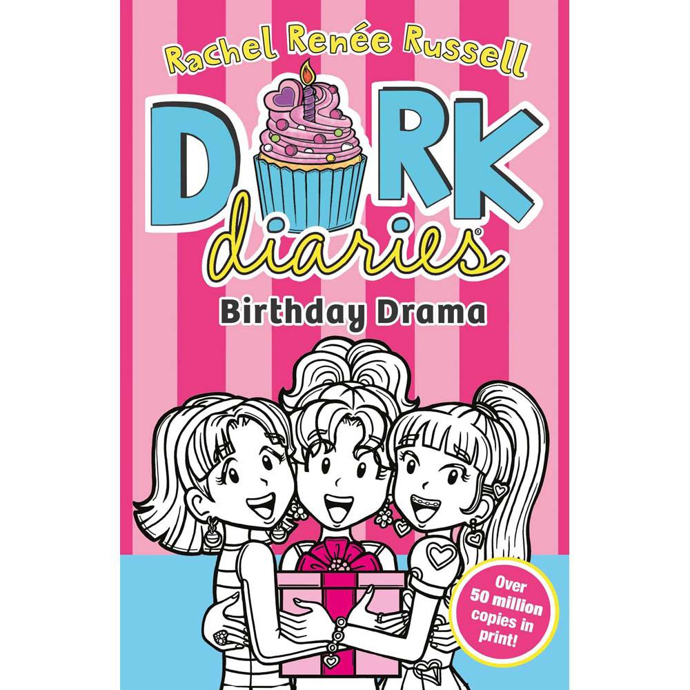 Dork Diaries #13 Birthday Drama! (Rachel Renee Russell)-Fiction: 幽默搞笑 Humorous-買書書 BuyBookBook