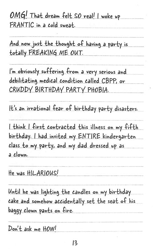 Dork Diaries #13 Birthday Drama! (Rachel Renee Russell)-Fiction: 幽默搞笑 Humorous-買書書 BuyBookBook