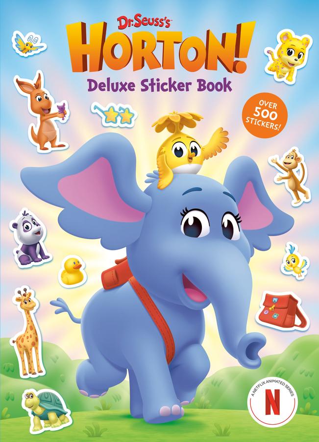 Dr. Seuss's Horton! Deluxe Sticker Book-Children’s / Teenage fiction: General and modern fiction-買書書 BuyBookBook