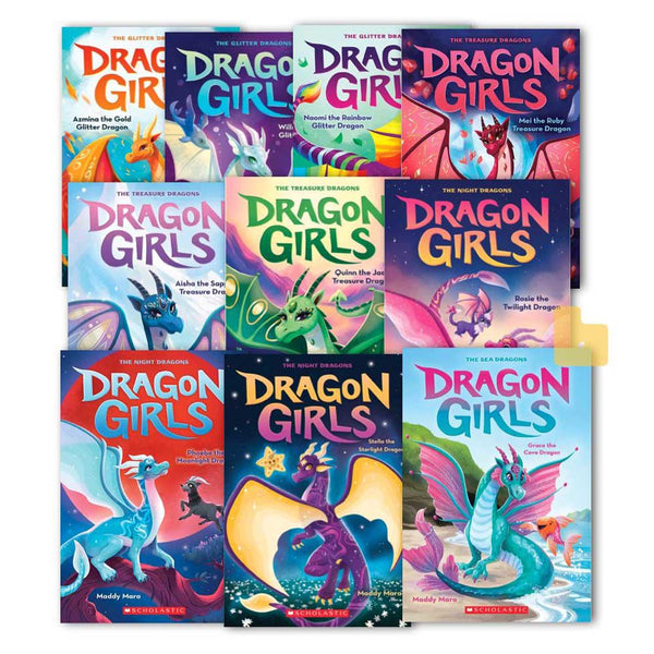 Dragon Girls Bundle-Fiction: 奇幻魔法 Fantasy & Magical-買書書 BuyBookBook