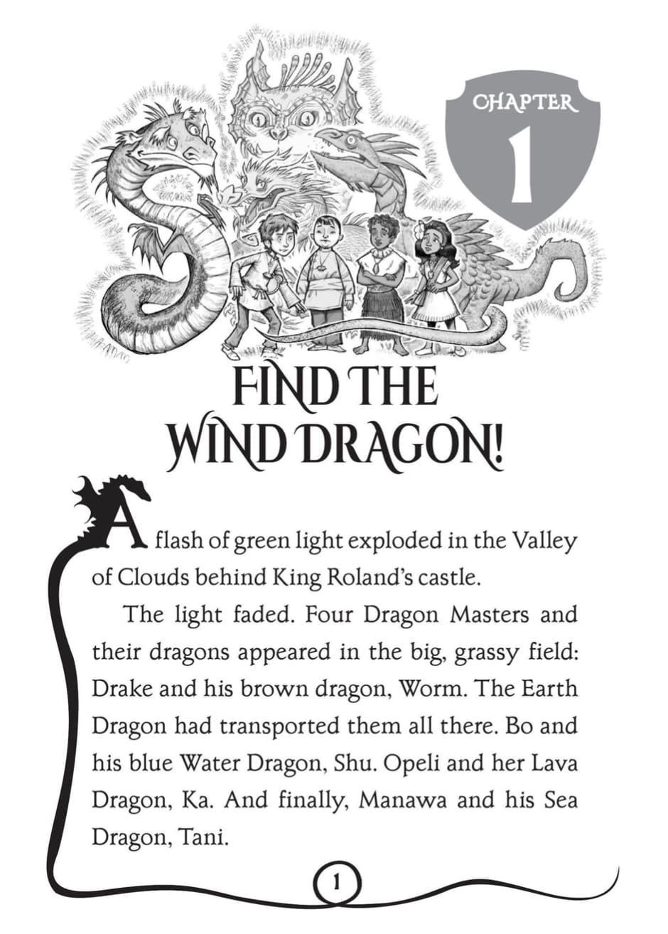 Dragon Masters #20 Howl of the Wind Dragon (Branches) (Tracey West) Scholastic