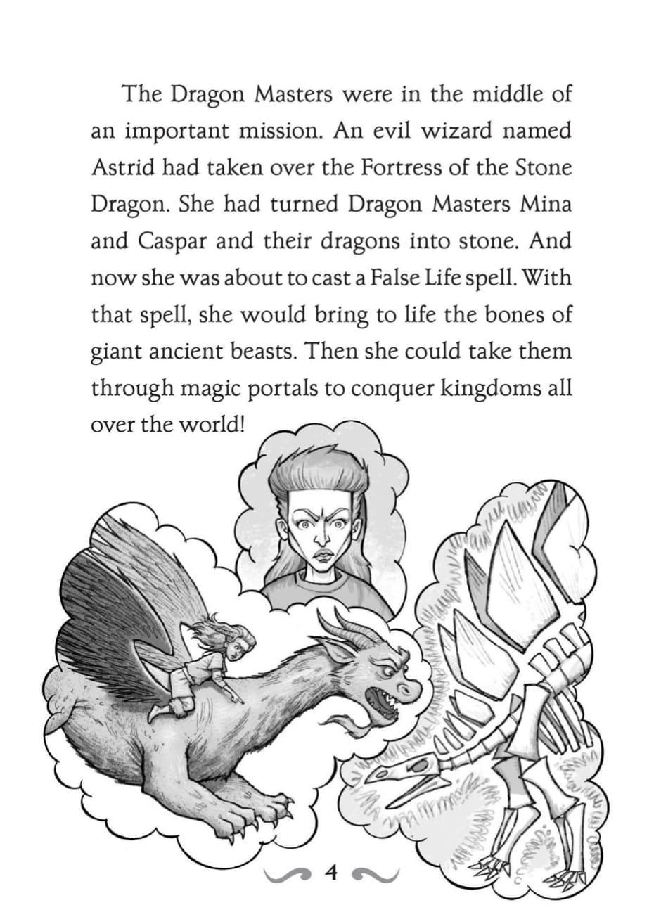 Dragon Masters #20 Howl of the Wind Dragon (Branches) (Tracey West) Scholastic