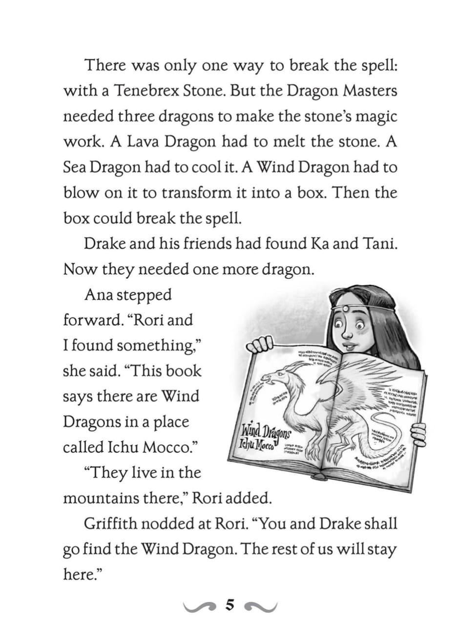 Dragon Masters #20 Howl of the Wind Dragon (Branches) (Tracey West) Scholastic