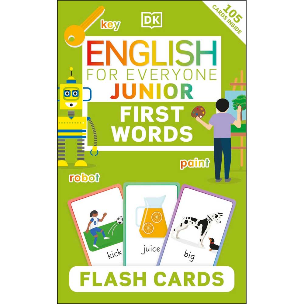 正版English　for　Everyone　買書書BuyBookBook　Junior　First　Words　Flash　Cards　最抵價: