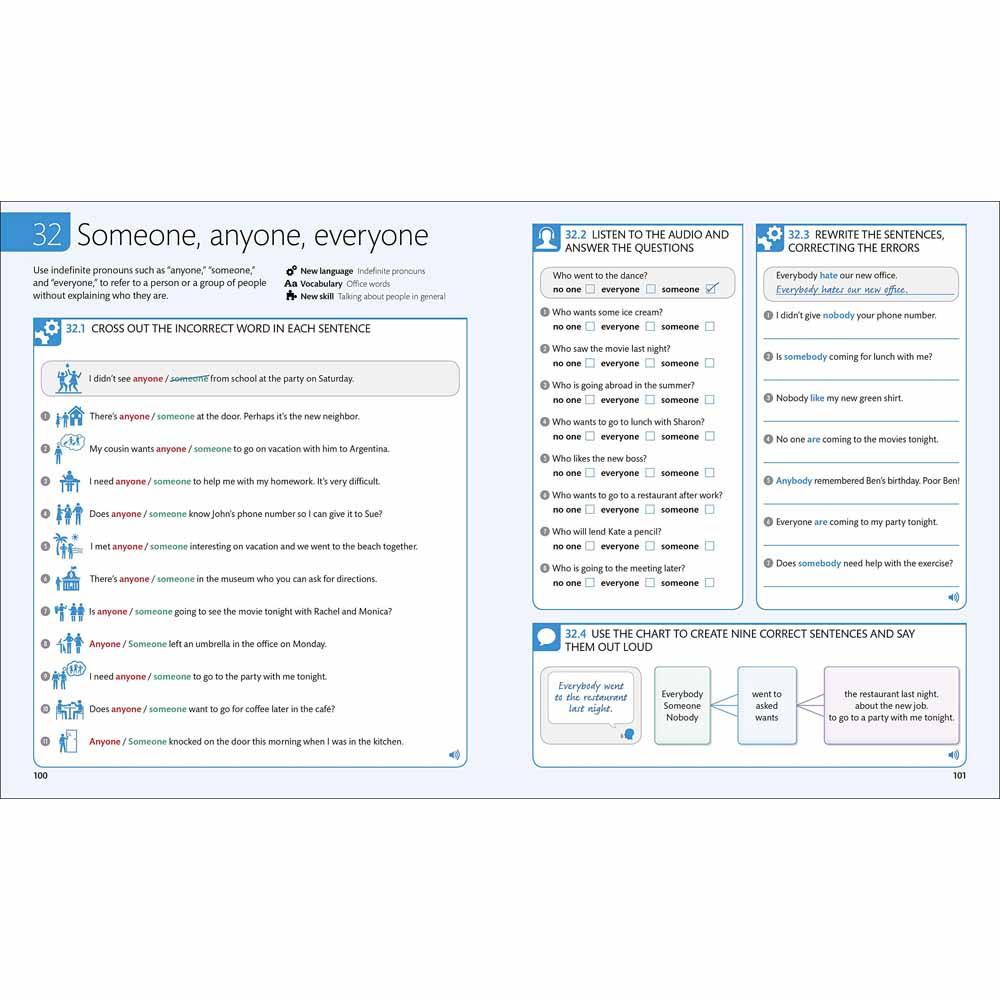 English for Everyone Practice Book Level 2 Beginner-Language teaching and learning material and coursework-買書書 BuyBookBook