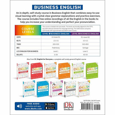 English for Everyone Slipcase Box Set (2 Books) (with Audio QR code) (Paperback) DK US