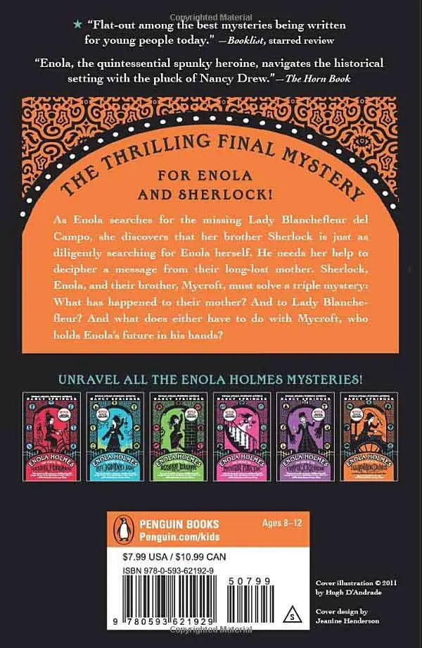 Enola Holmes Mystery, The #06 Case of the Disappearing Duchess - 買書書 BuyBookBook